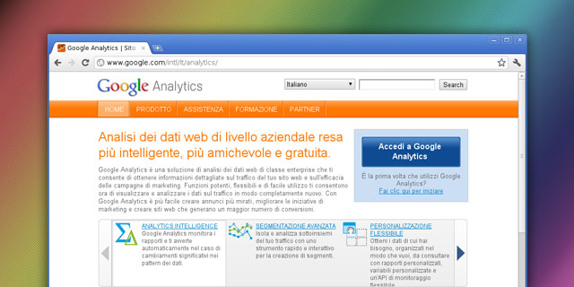 SEO Vicenza - Google Analytics